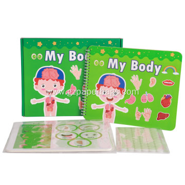 Personalized Food-themed Montessori Quiet Book
